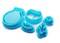 Cute Aquarium Bottle Clay Cutters, 5 pc, Tiny Fish Tank Set, Adorabilities